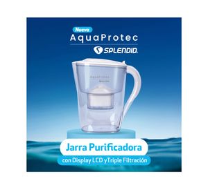 Jarra purificadora de agua AquaProtec 2.6 lt