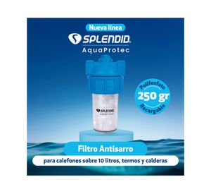 Filtro anti sarro transparente