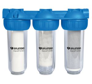 Filtro Triple antisarro + sedimentos + cloro