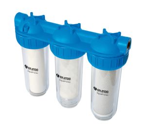 Filtro Triple antisarro + sedimentos + cloro