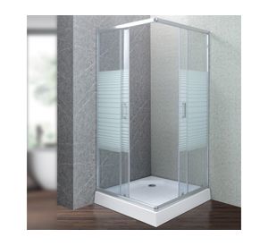 Shower líneas Strava blanco 185x80x80 cm