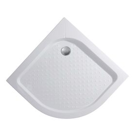 Receptáculo ducha curvo JK blanco 13x80x80 cm