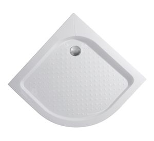 Receptáculo ducha curvo JK blanco 13x90x90 cm