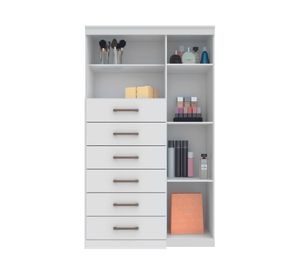 Cómoda Maraba blanco 6 cajones