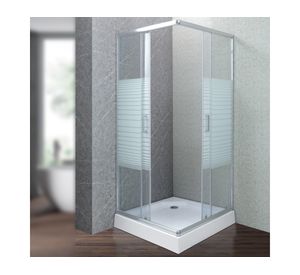 Shower líneas Strava blanco 185x70x70 cm