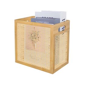 Canasto vertical asas clóset Ratán