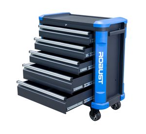 Carro con ruedas 5 cajones 37''