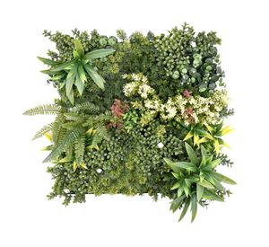 Jardín vertical Rhea A verde 3 cm 50x50 cm