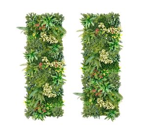 Jardín vertical Rhea A verde 3 cm 50x50 cm