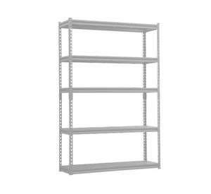 Estante 5 repisas gris 183x70x45 cm