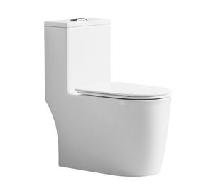 WC one piece a piso 30.5 cm Design blanco