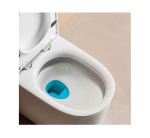 WC one piece a piso 30.5 cm Design blanco