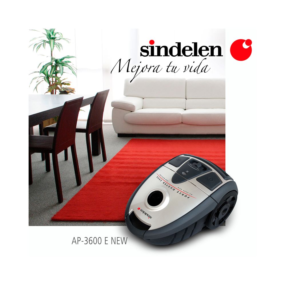 Sindelen Force Duster AP-3600EGR Gris, foto 3