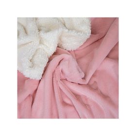 Manta Fluffy deluxe rosa 127x152 cm 1 un.