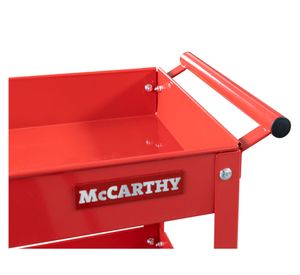 Carro organizador herramientas 30'' rojo