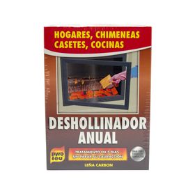 Deshollinador chimenea leña 3 un. 250 g