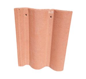 Teja de hormigón Venecia Arcilla 7.5x33.4x42 cm naranjo oscuro