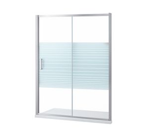 Mampara ajustable frontal Strava Transparente 185x140x0.6 cm