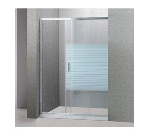 Mampara ajustable frontal Strava Transparente 185x140x0.6 cm