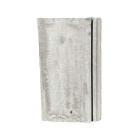 Teja de hormigón Marsellesa 4x24x42 cm gris perla