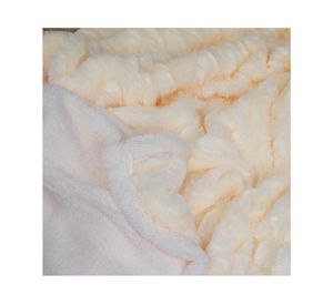 Manta plush sherpa Deluxe beige 1 un.