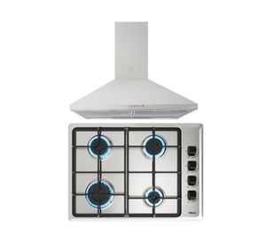 Kit empotrable encimera HLX540 4 quemadores + campana DBB 60