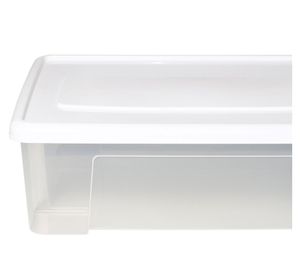 Caja organizadora blanco 30 lt
