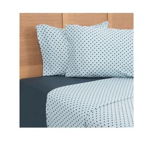 Juego sábanas 2 plazas microfibra Itata diseño