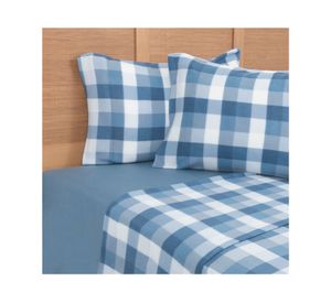 Juego sábanas 2 plazas microfibra Mayer diseño