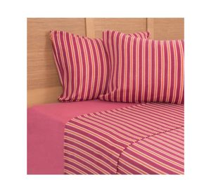 Juego sábanas 2 plazas microfibra Maule diseño