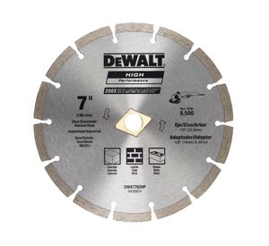 Disco diamantado segmentado 7'' DW47702HP
