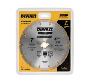 Disco diamantado segmentado 7'' DW47702HP