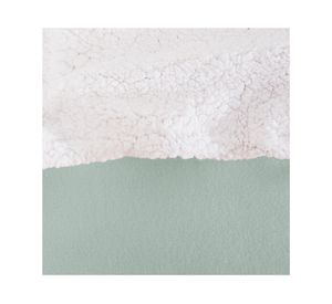 Frazada Polar Sherpa verde king 1 un.