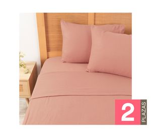 Juego sábanas 2 plazas polar Polar coral