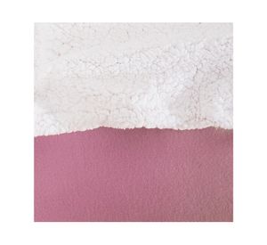 Frazada Polar Sherpa malva king 1 un.