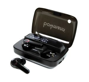 Audífonos inalámbrico BWM 19 Bluetooth + cable USB C negro