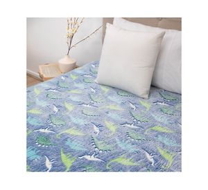 Frazada Magic Glow azul 1.5 plazas 1 un.