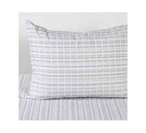 Juego de sábanas 1.5 plazas 200 Hilos Terra blanco