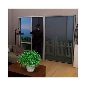 Malla Mosquitera puerta corrediza PVC blanco