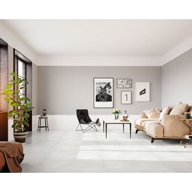 Porcelanato Concreto blanco 60x60 cm 1.44 m2