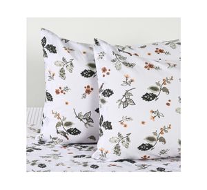 Juego de sábanas 2 plazas 200 Hilos Bird blanco