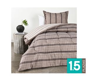 Plumón Terra café 1.5 plazas