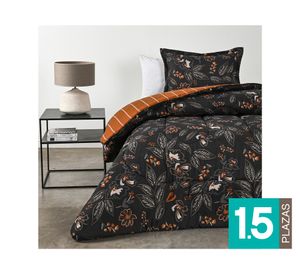 Plumón Shadow negro 1.5 plazas