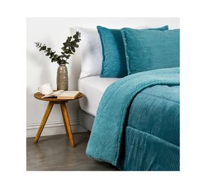 Plumón Rainforest turquesa king