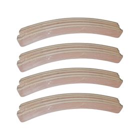 Porta naipes madera 4 unidades