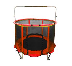 Cama elástica entretenida rojo 173x140 cm