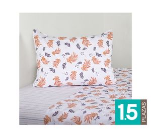 Sábanas 1.5 plazas 144 hilos Lavanda rosa