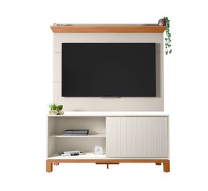 Panel TV 65" + rack Mondrian off white