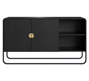 Buffet Luna 135 cm negro