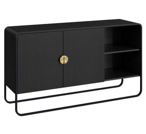 Buffet Luna 135 cm negro